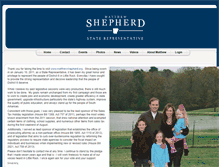 Tablet Screenshot of matthewshepherd.org